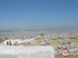 Atenas vista do alto