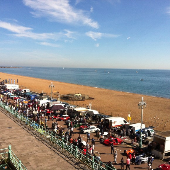Competição de motos em Brighton